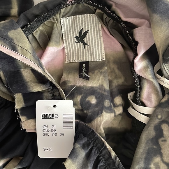 One Teaspoon Tie-Dye Cotton Dress - Picture 7 of 7